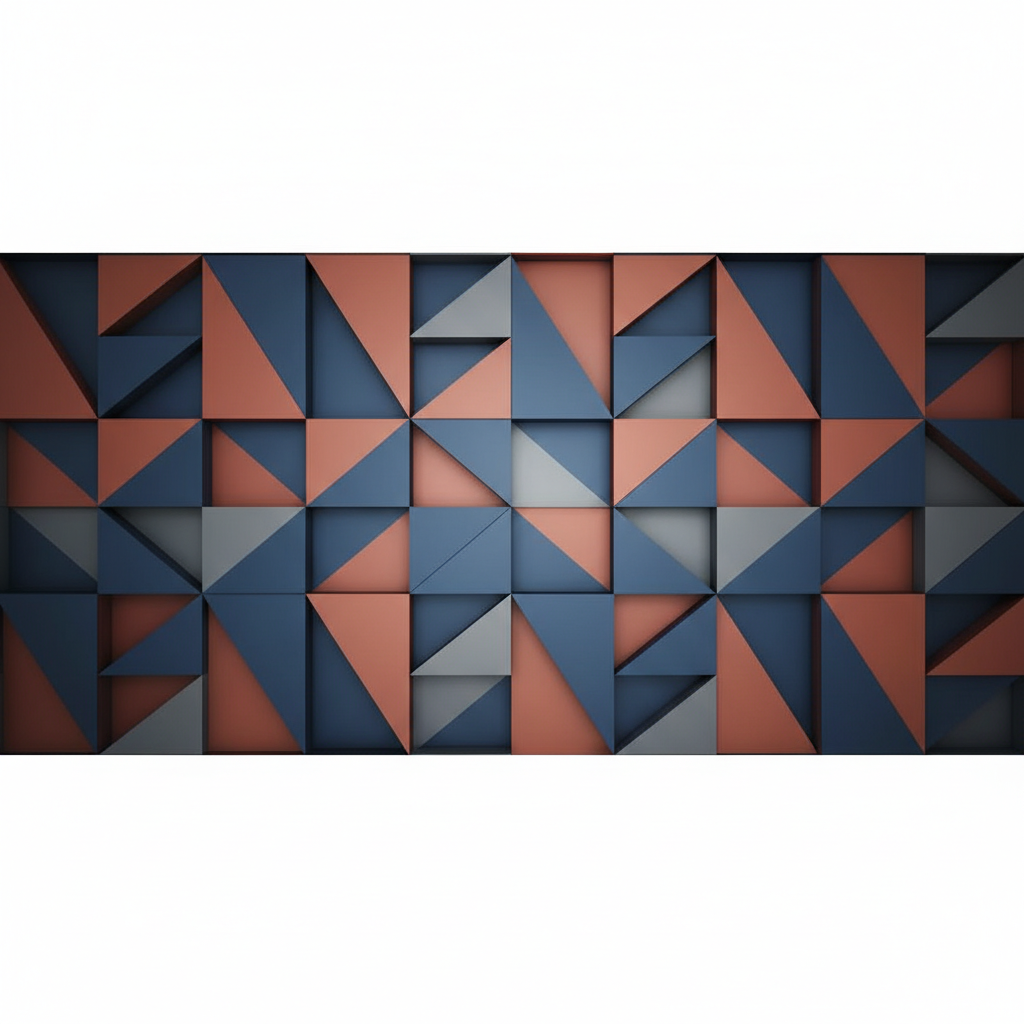 Fondo abstracto con patrón geométrico